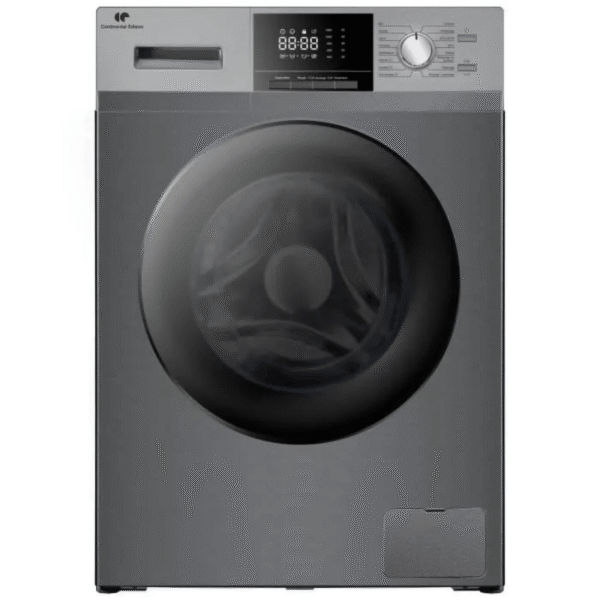 Lave-linge hublot CONTINENTAL EDISON CELL8140IS – 8 kg – Moteur induction – Largeur 60 cm – 1400 trs/min -Silver